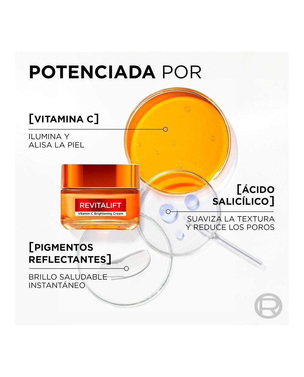 Revitalift Vitamina C Gel Creme para Pele Brilhante e Poros Reduzidos 3