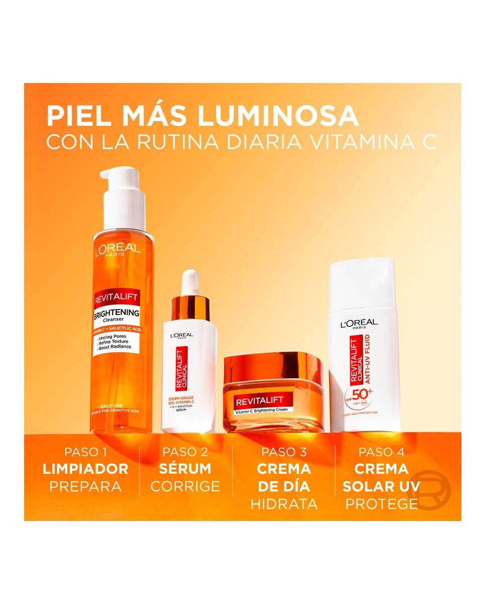 Revitalift Vitamina C Gel Creme para Pele Brilhante e Poros Reduzidos 10