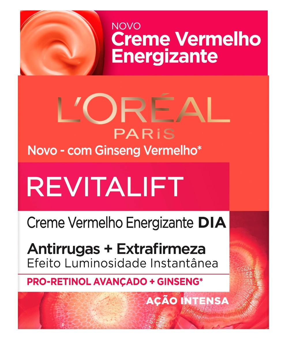 Creme Vermelho Energizante Revitalift 50ml L'Oréal Paris 1