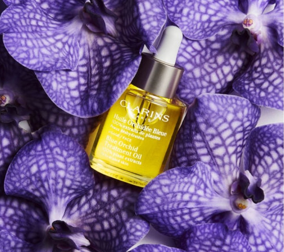 Óleo Tonificante Orchidée Bleue 30ml Clarins 6