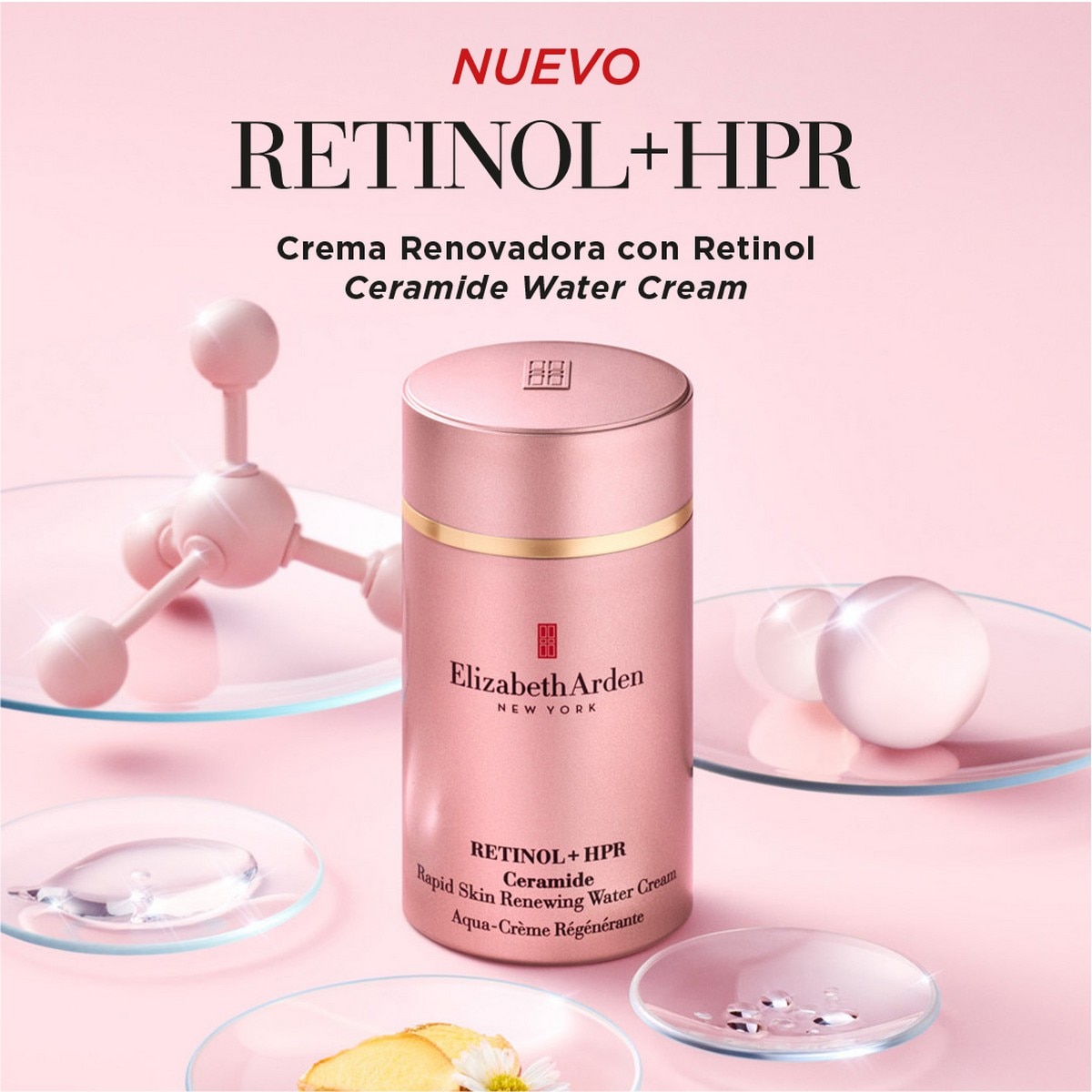 Hidratante de Rosto Retinol + HPR Ceramine Water Cream - 50 ml 4
