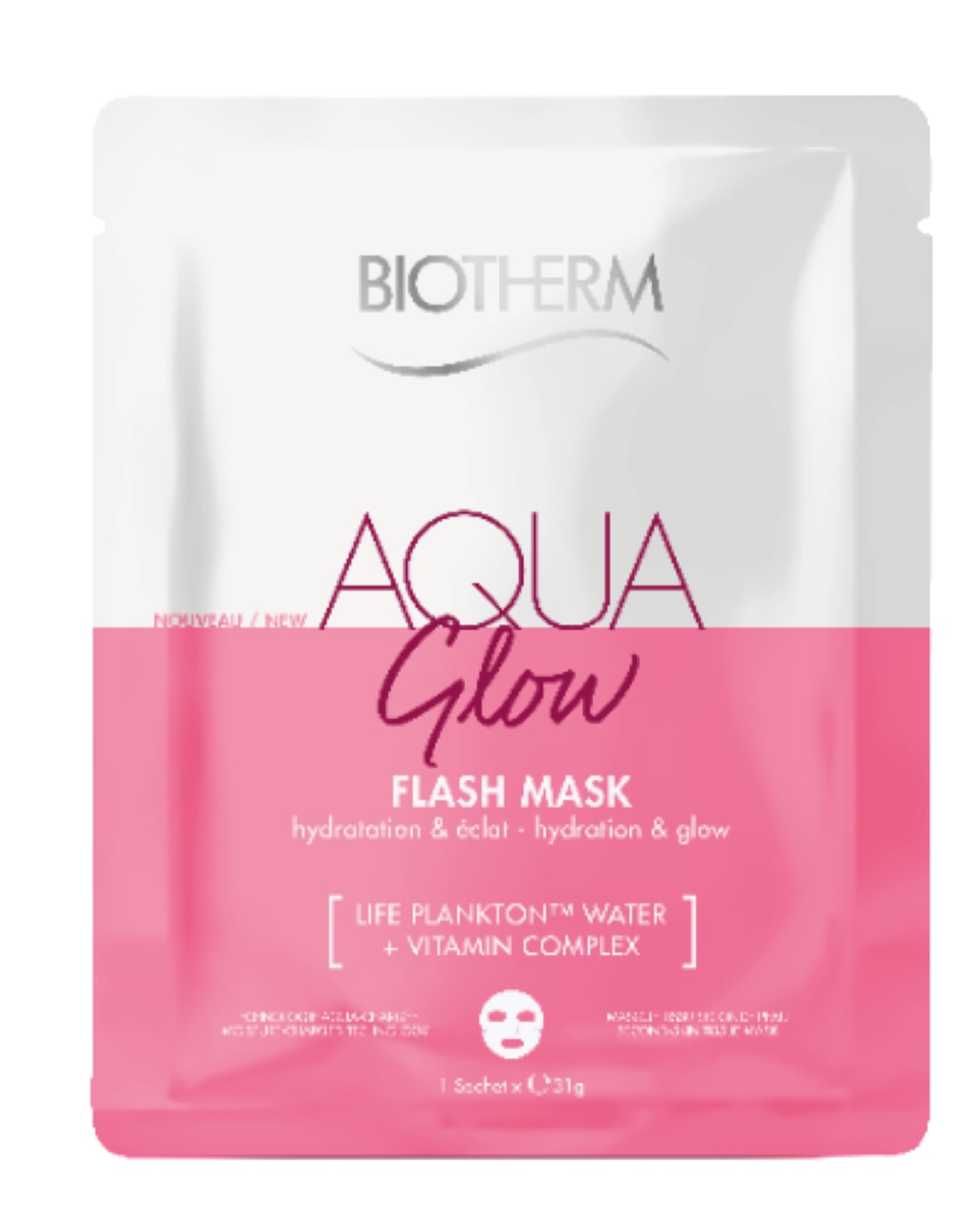 Máscara em Tecido Aqua Glow Super Mask Biotherm 1