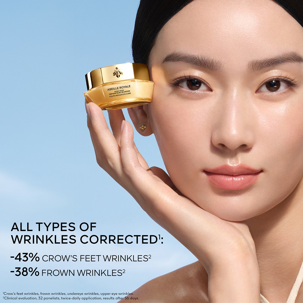 Creme de Olhos Reparador de Juventude Abeille Royale 5