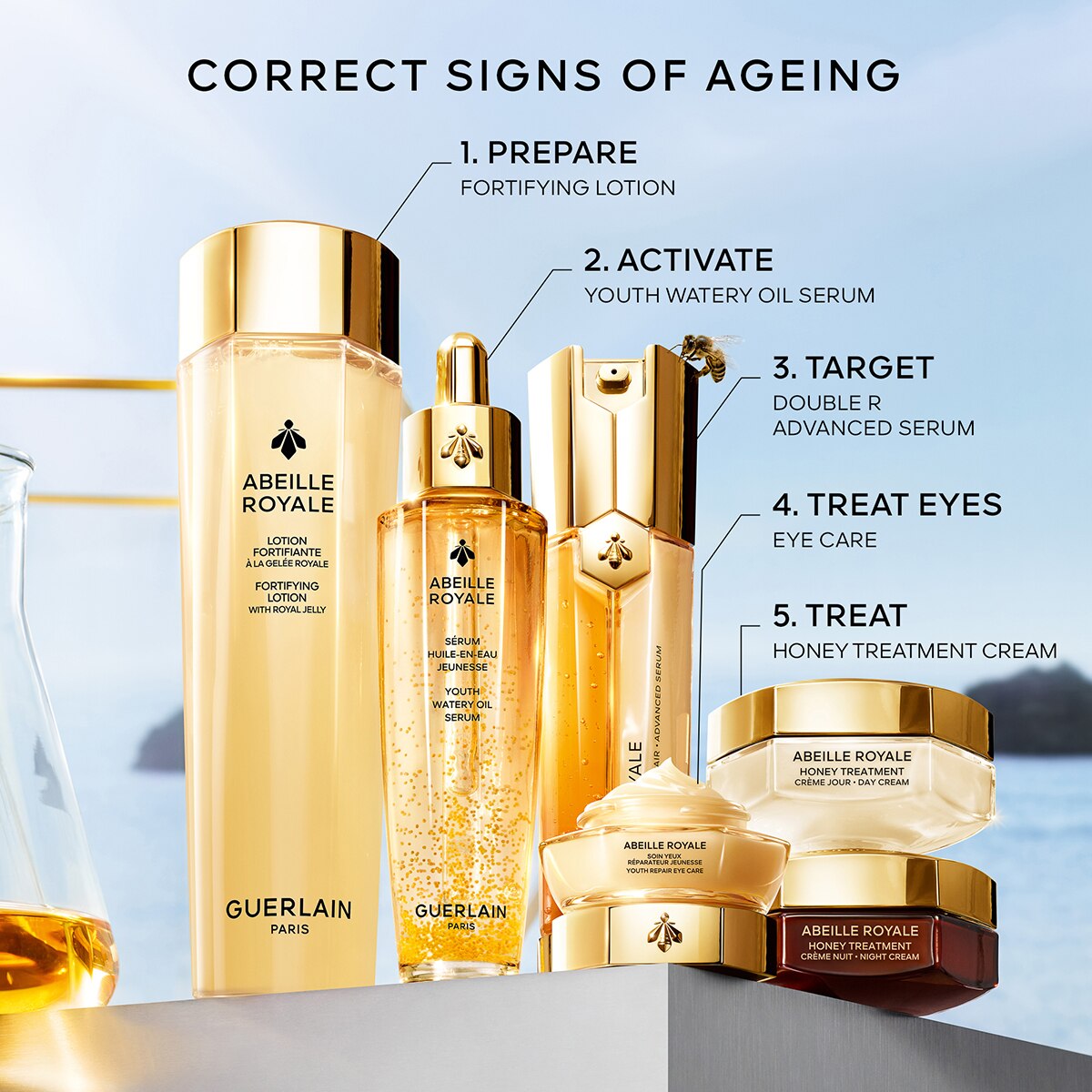 Creme de Olhos Reparador de Juventude Abeille Royale 9