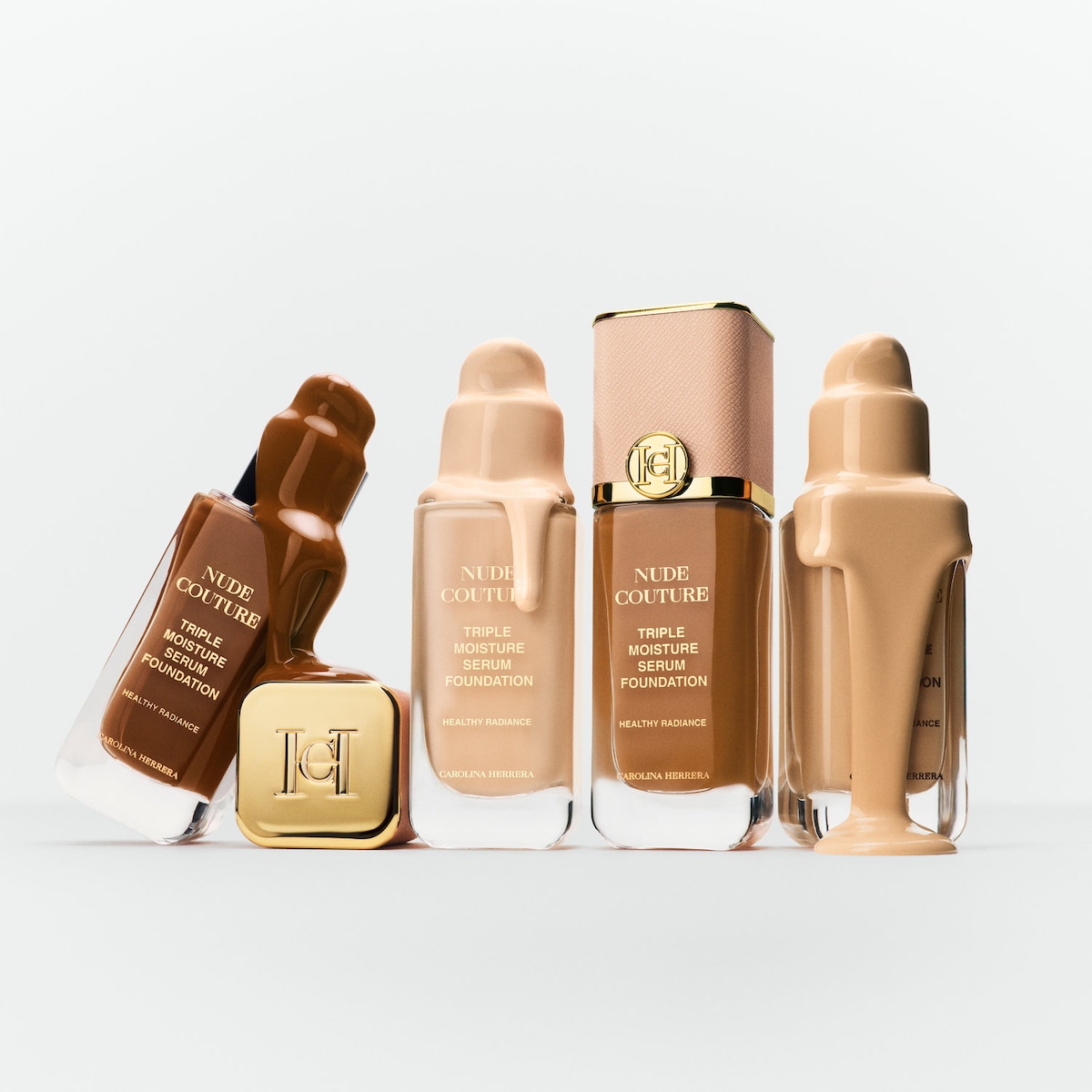 Base de Maquilhagem Nude Couture Triple Moisture Serum Foundation M380-8