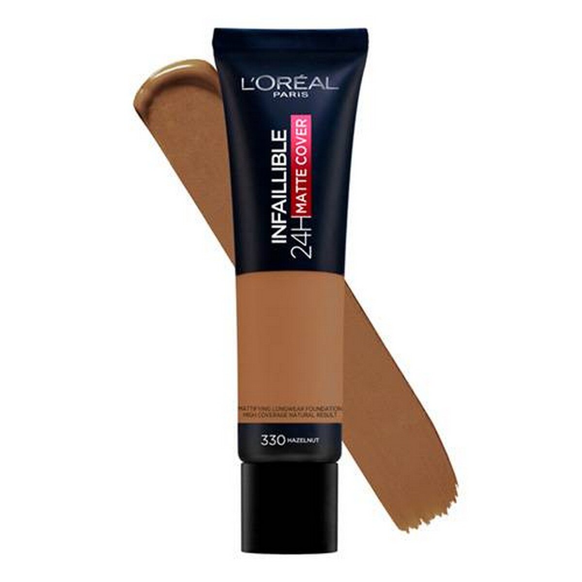 Base de Maquilhagem 24h Mate Cover Infaillible 30ml L'Oreal Paris 330 Hazelnut-2