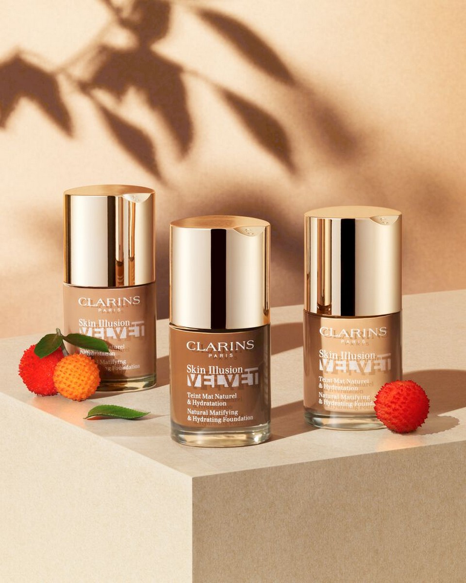 Base de Maquilhagem Skin Illusion VELVET 30ml Clarins 112.5W-6