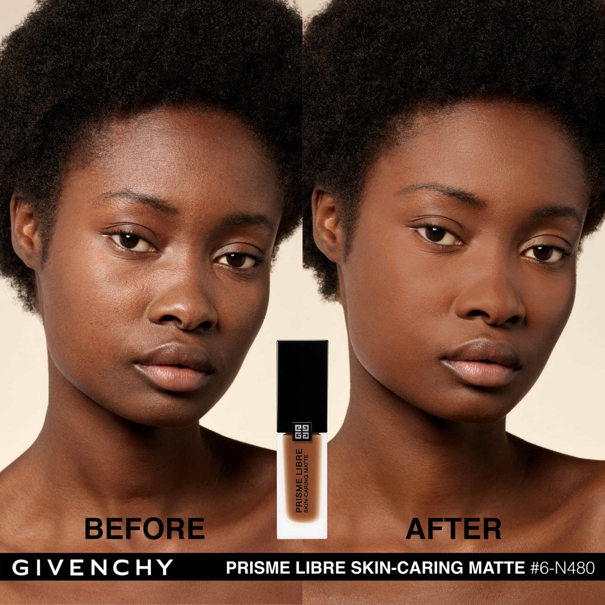 Base de Maquilhagem Prisme Libre Foundation Matte - 30 ml Nº6-N480-6