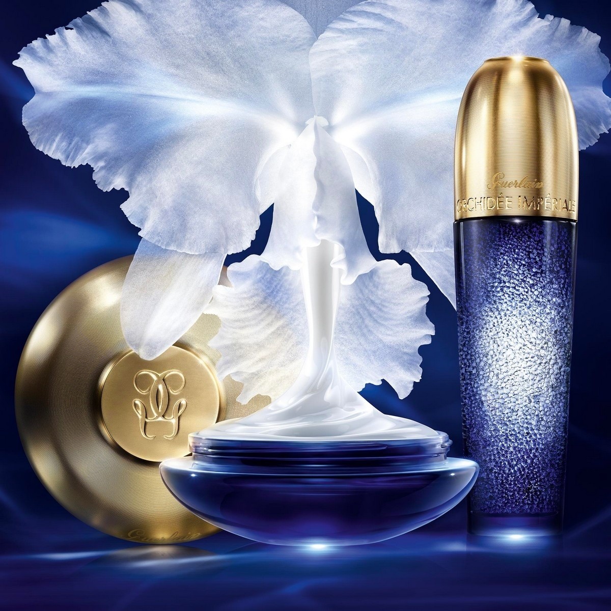 Base de Maquilhagem Orchidée Impériale Foundation Concentrate - 30 ml 00CR Porcelain Cool-7