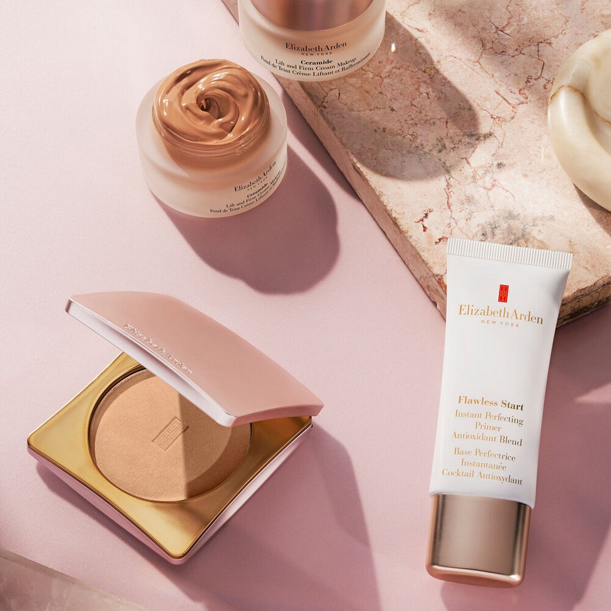 Base de Maquilhagem Ceramide Lift & Firm MakeUp 420C - Bronzeado Rosa Cool-6