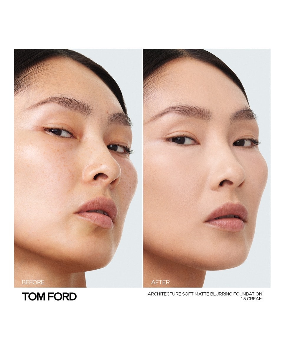 Base Architecture Soft Mate Blurring Foundation 0.3 Ivory Silk-3
