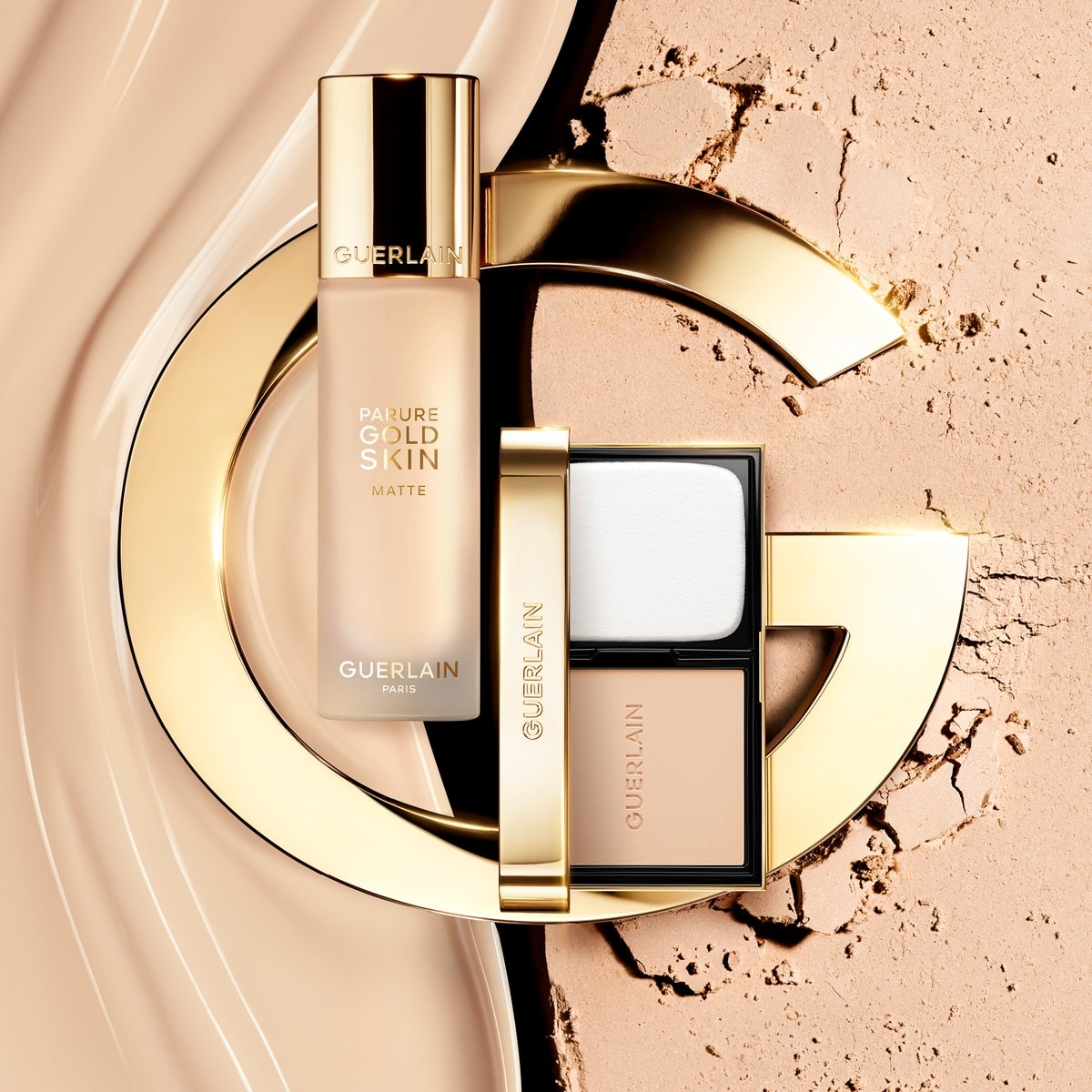 Recarga de Base Compacta Parure Gold Skin Control Mate 4N-6