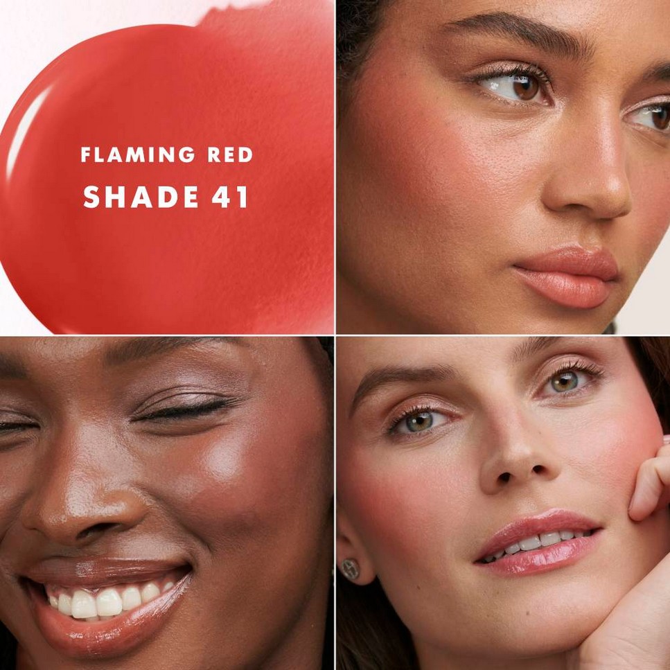 Blush Líquido Luminous Silk Cheek Tint 41 Flaming Red-4