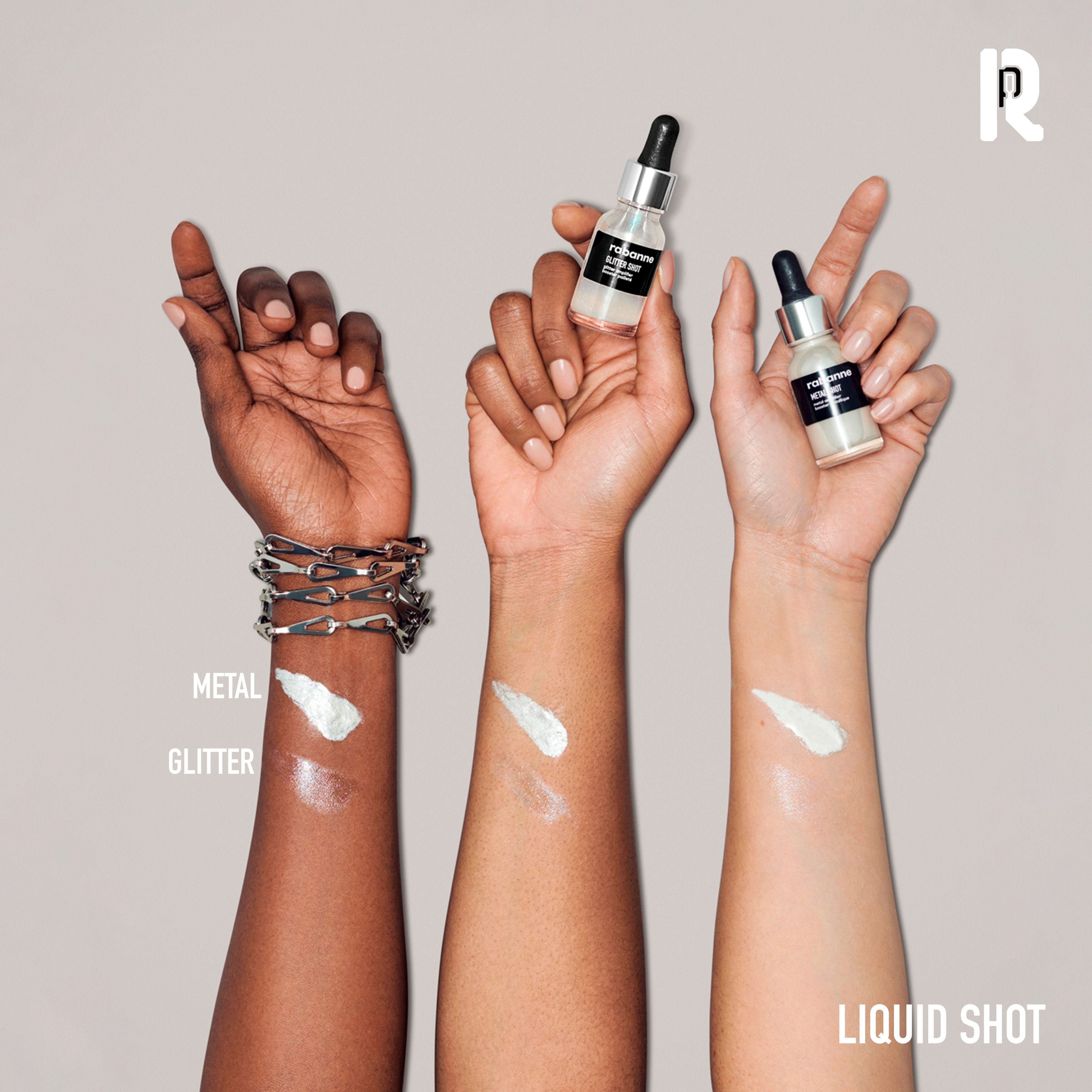 Iluminador Líquido Glitter Shot 3