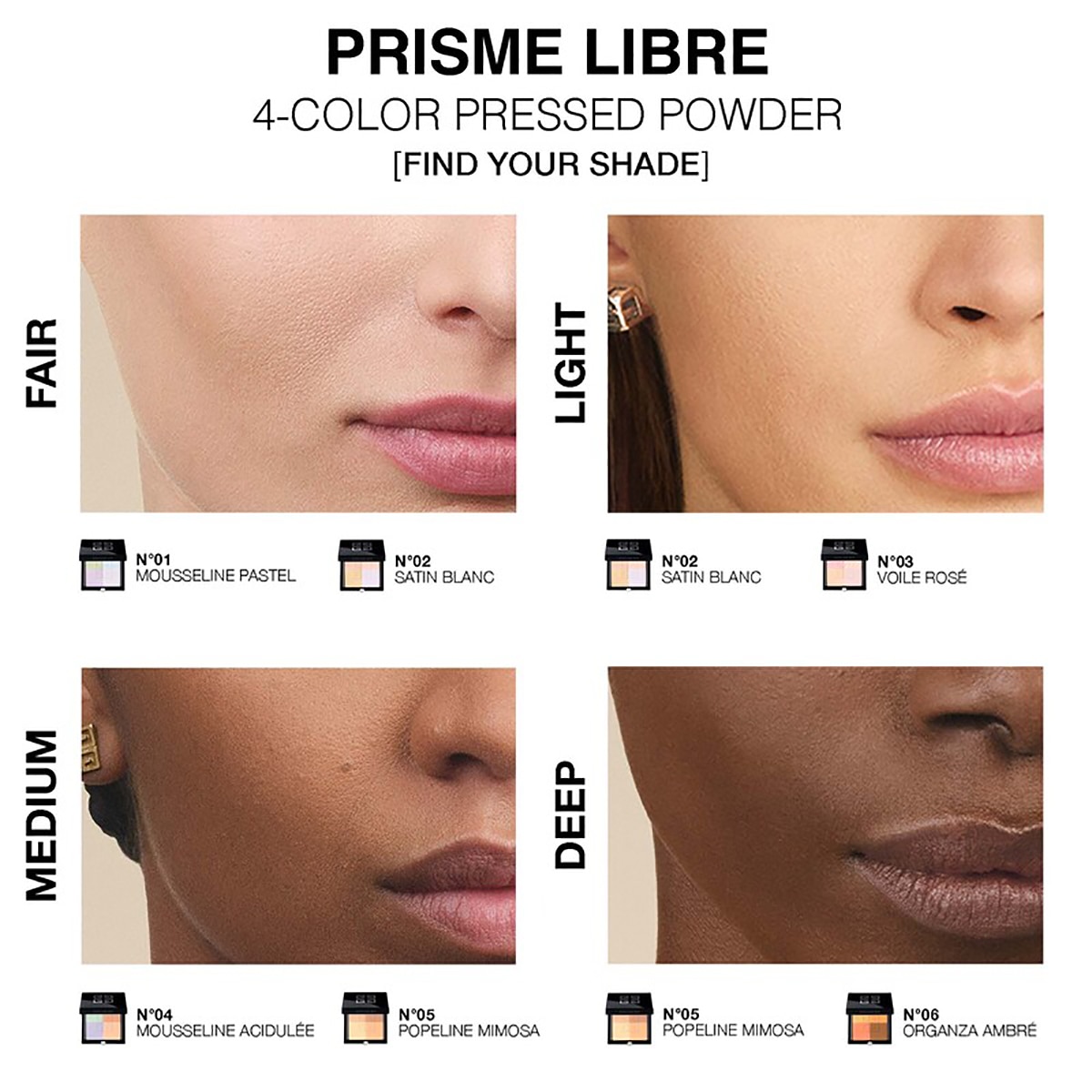 Prisme Libre Pó Compacto H01-3