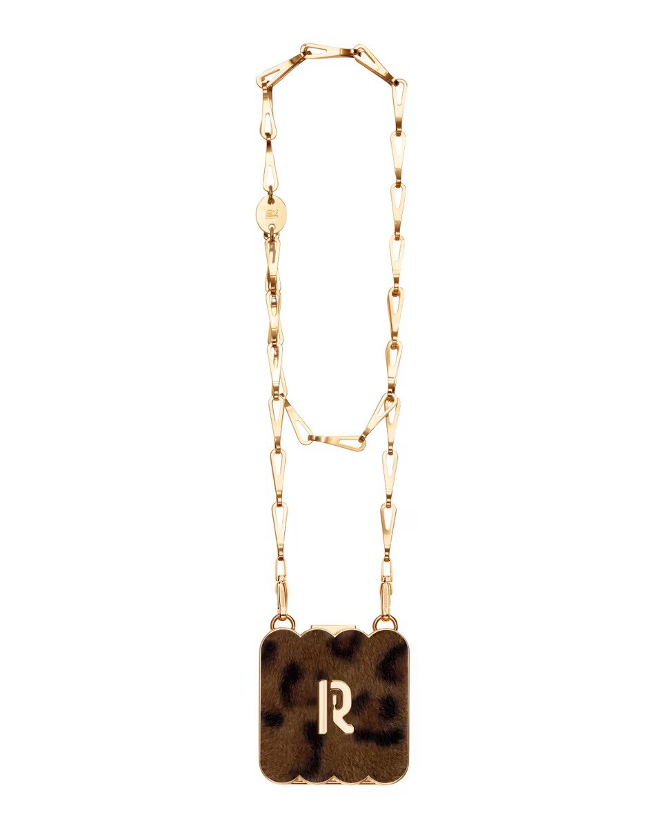 Iluminador Feline Makeup Clutch Antique Gold 4