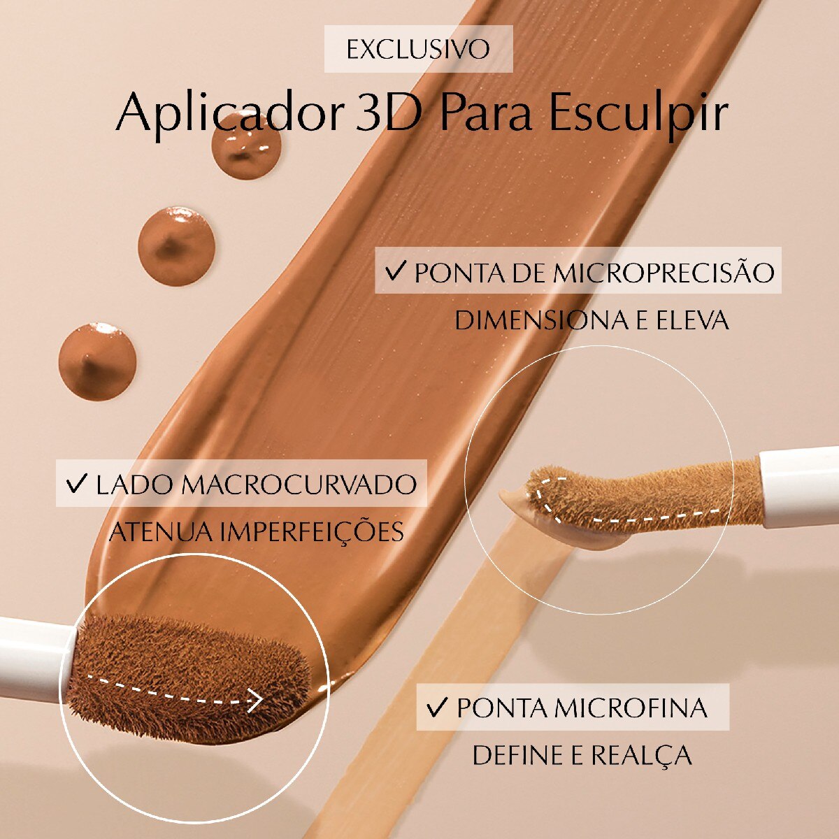 Corretor Multiusos Double Wear Stay-in-Place 24-Hour Concealer 4N-3