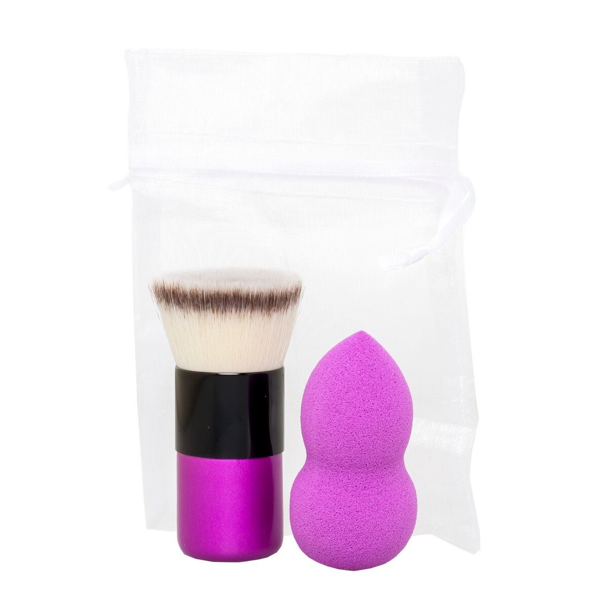 Conjunto Esponja 3D sem Látex + Pincel - 1 un 2