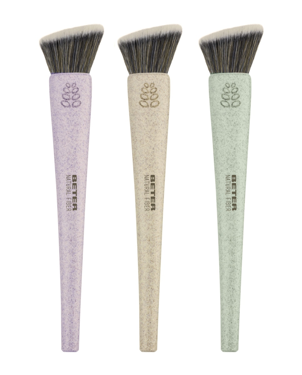 Pincel Angular para Maquilhagem Fluida Kabuki Natural Fiber - 1 un. 2