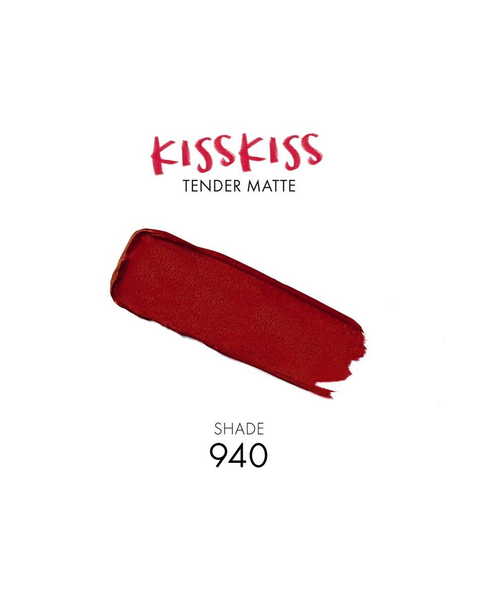 KissKiss Tender Matte 16H Conforto Matte Luminoso & Leve - 2,8 g 940 My Rouge-2