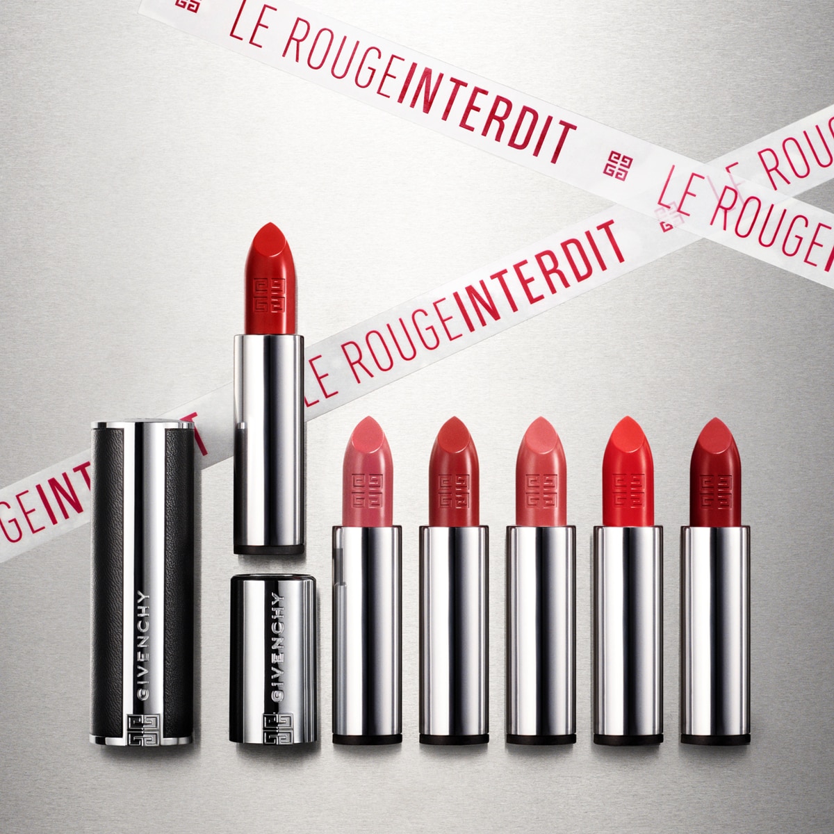 Recarga de Batom Le Rouge Interdit Intense Silk - 3,4 g N337 - Rouge Grainé-3