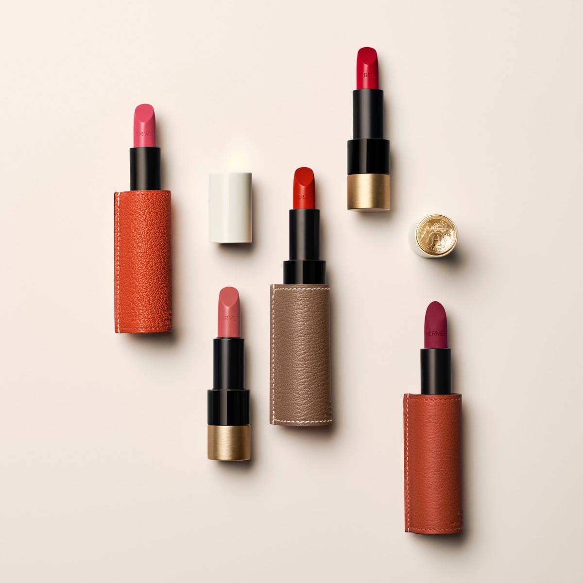 Recarga Batom Mate Rouge Hermès - 3,5 g 53 - Rouge Orange-11