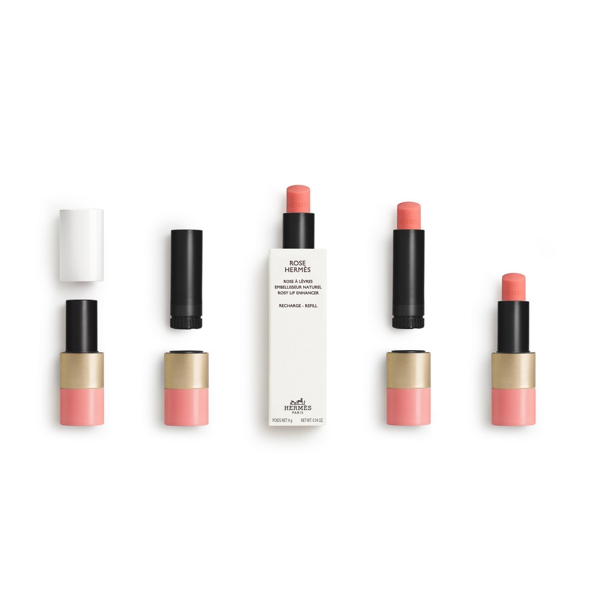 Recarga Realçador de Lábios Rose Hermès - 4g 27 - Rose Confetti-4