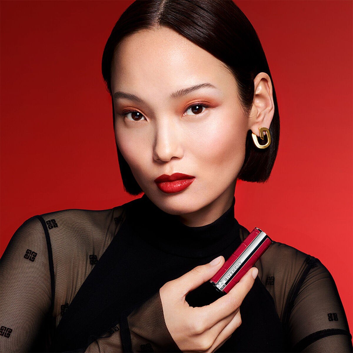 Batom Le Rouge Interdit Intense Silk Lunar New Year 24 - Nº333 Nº333 L'Interdit-5