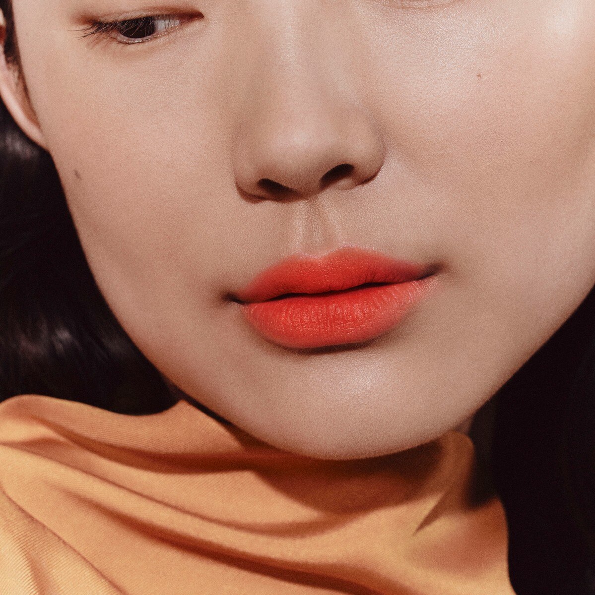 Batom Rouge Hermès Matte Lipstick - Edição Limitada - 3,5 g 44 Orange Néon-7