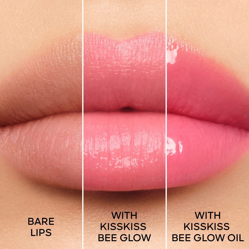 Bálsamo Kiss Kiss Bee Glow - 3,2 g 458 Pop Rose-8