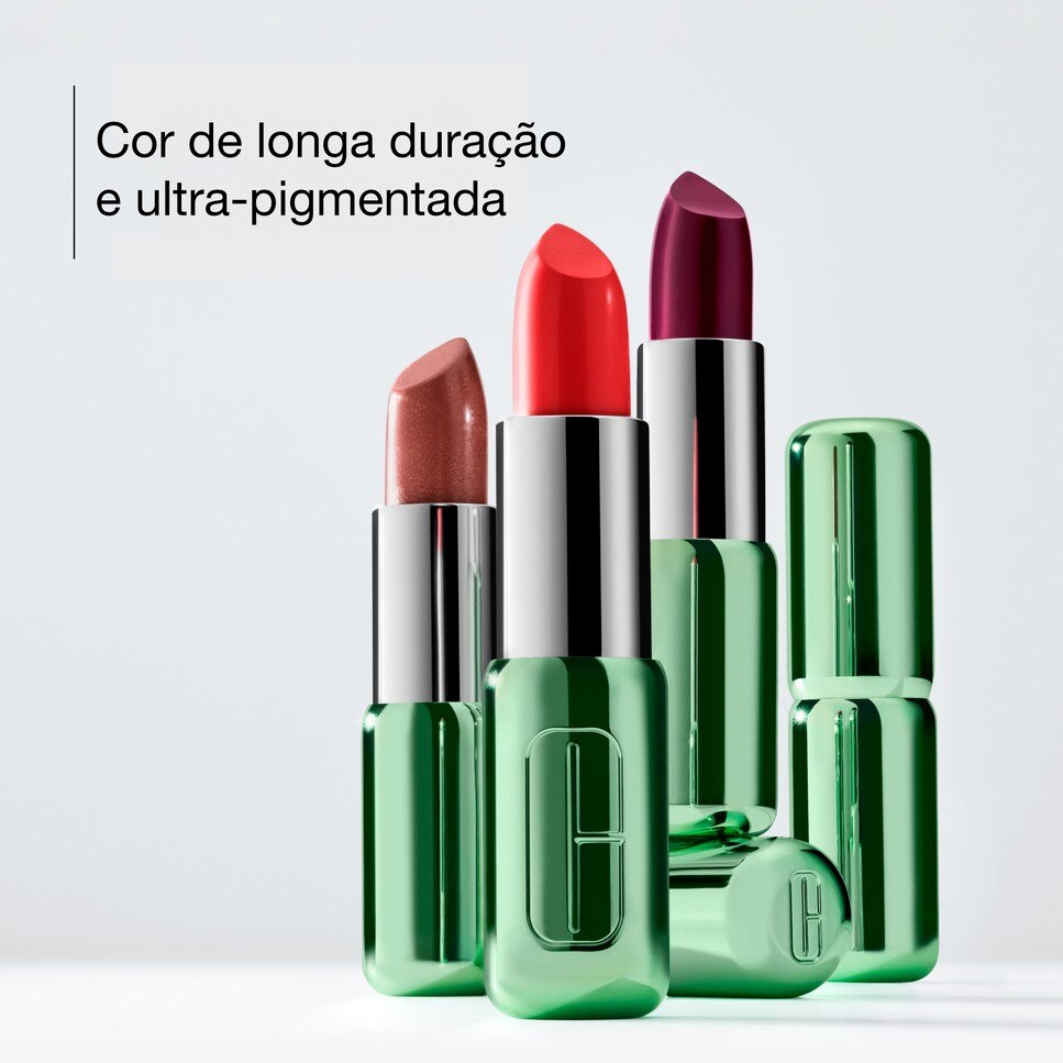 Batom Pop™ Longwear Lipstick Nude Pop - Shine-3
