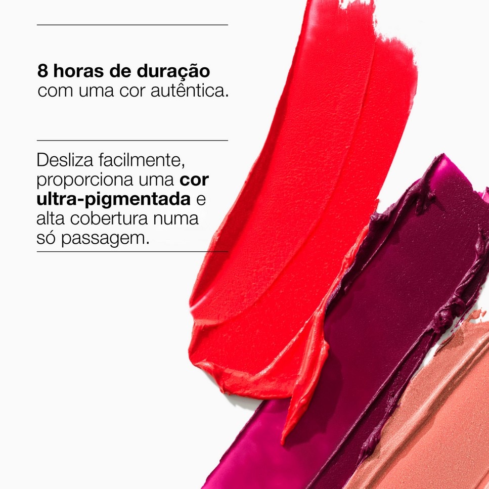 Batom Pop™ Longwear Lipstick Rose Pop - Matte-4