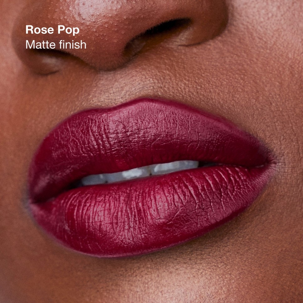 Batom Pop™ Longwear Lipstick Rose Pop - Matte-6