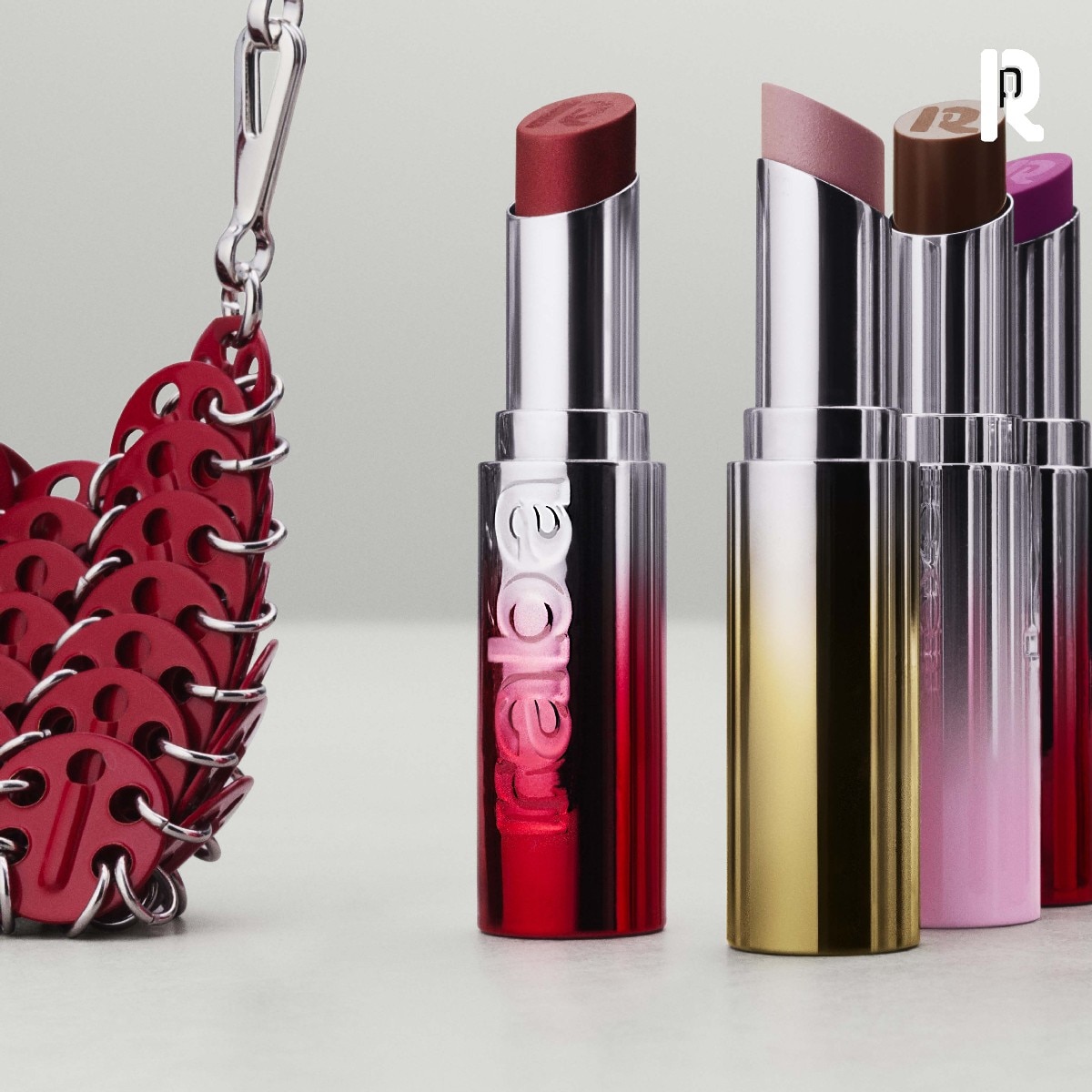 Batom Metálico Hidratante Famous Lipcolor Rabanne 003. Metal Blossom-6