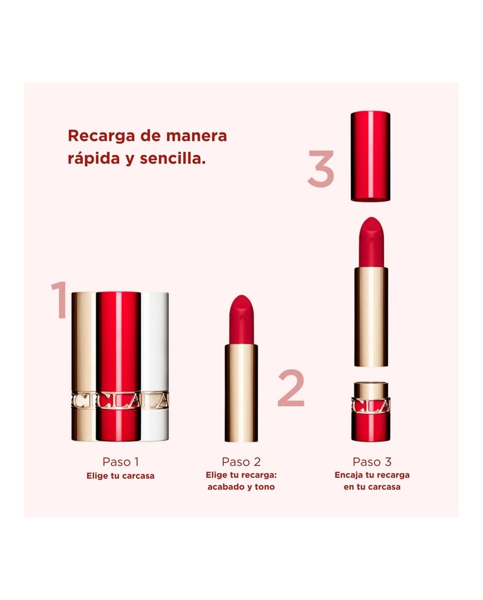 Recarga Mate Joli Rouge Velvet Refill 796-5