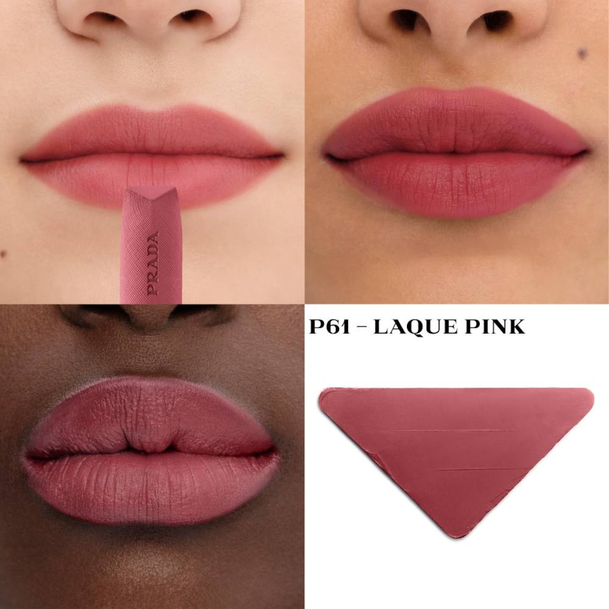 Batom Monochrome Soft Matte Prada Beauty P161-3