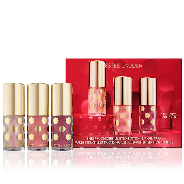 Imagem 0 de Coffret Maquilhagem de Lábios Sheer Wonders Lip Oil Trio