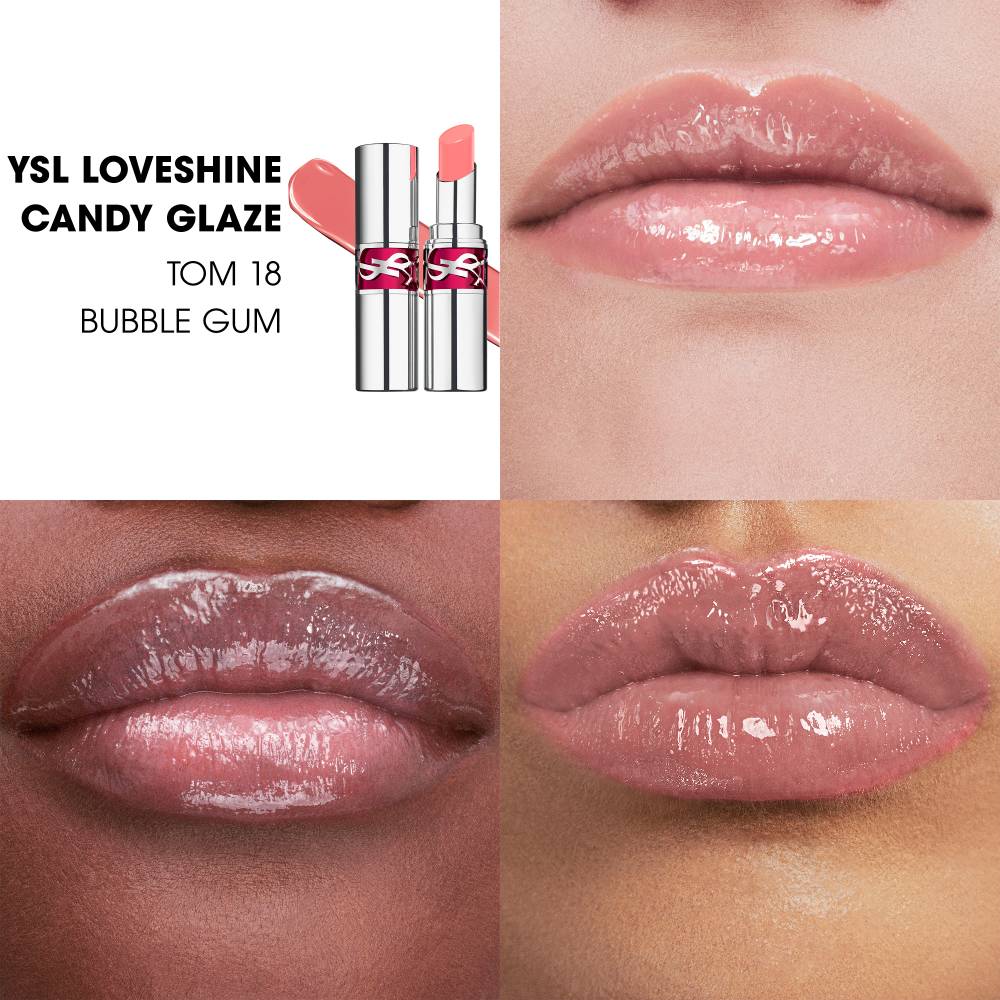 Batom Loveshine Candy Glaze Bubble-Gum-5