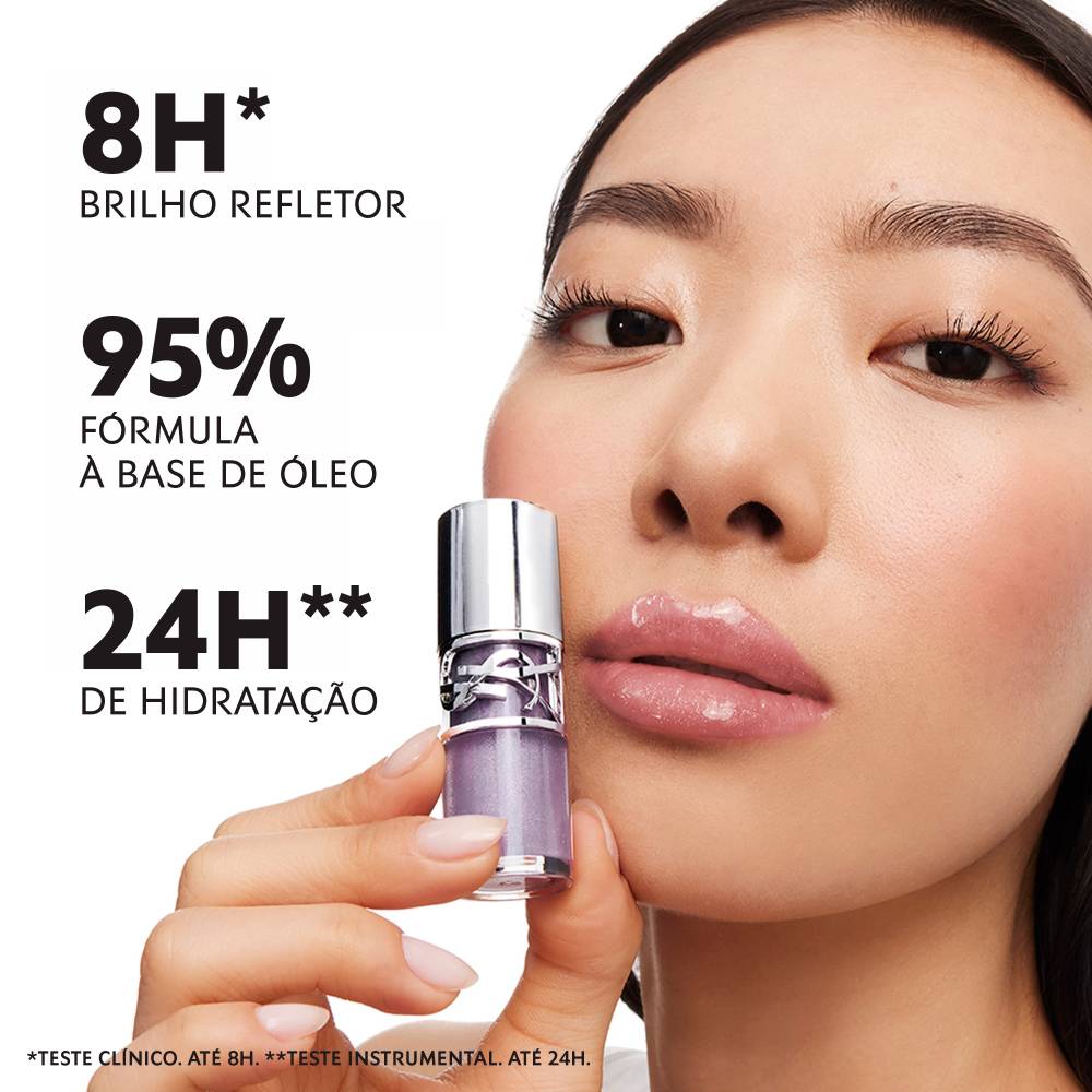 Batom Loveshine Plumping Lip Oil Gloss - Ed. Limitada Crystal Dust-3