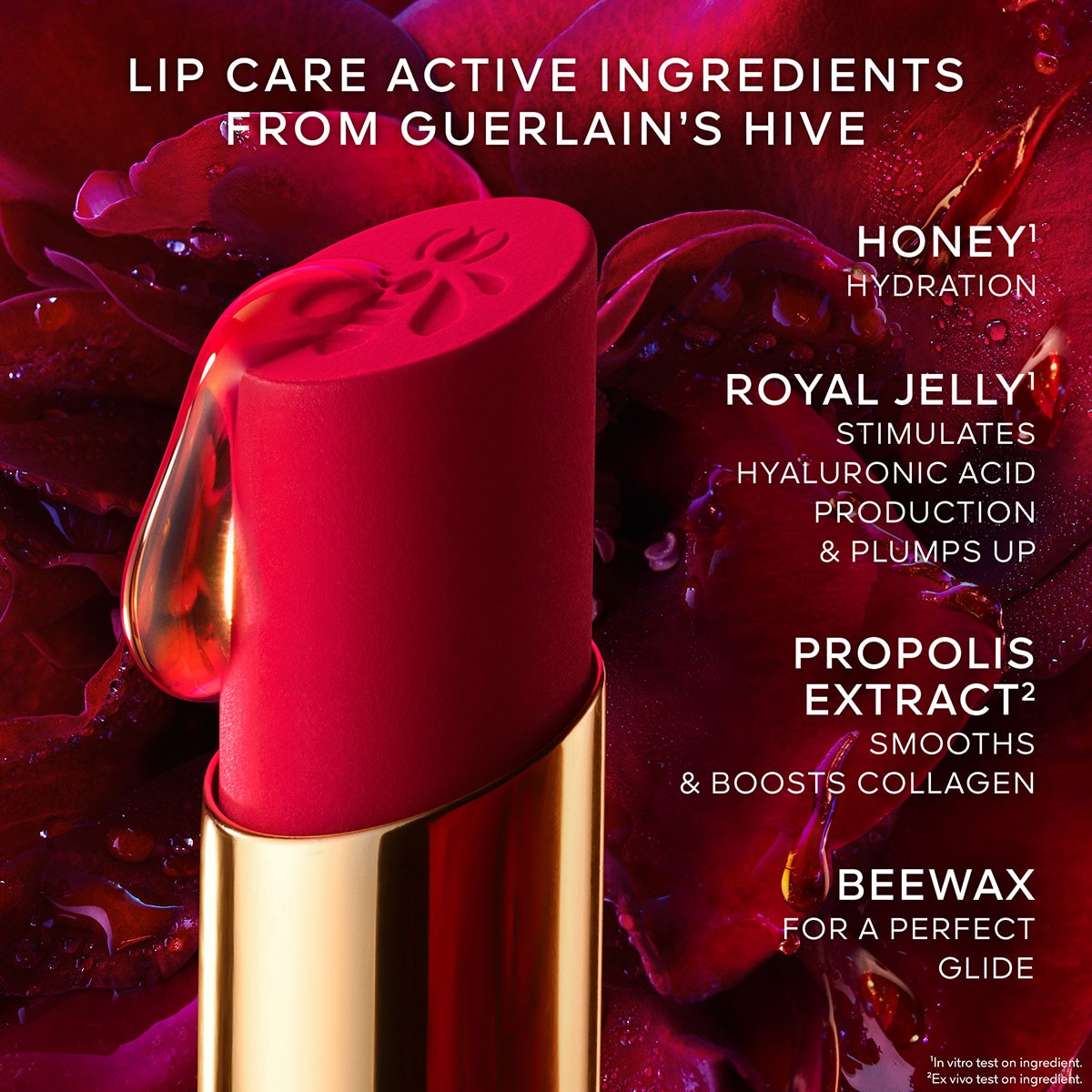 KissKiss Batom Intenso com Infusão de Mel 599 RED ASTER-7