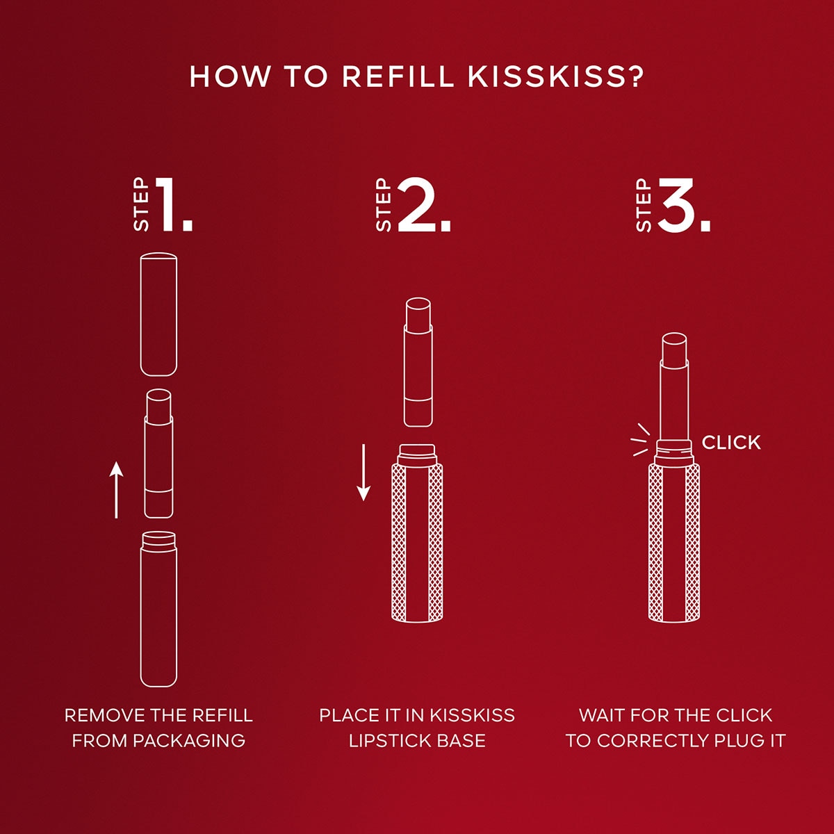 KissKiss Batom Intenso com Infusão de Mel 599 RED ASTER-10