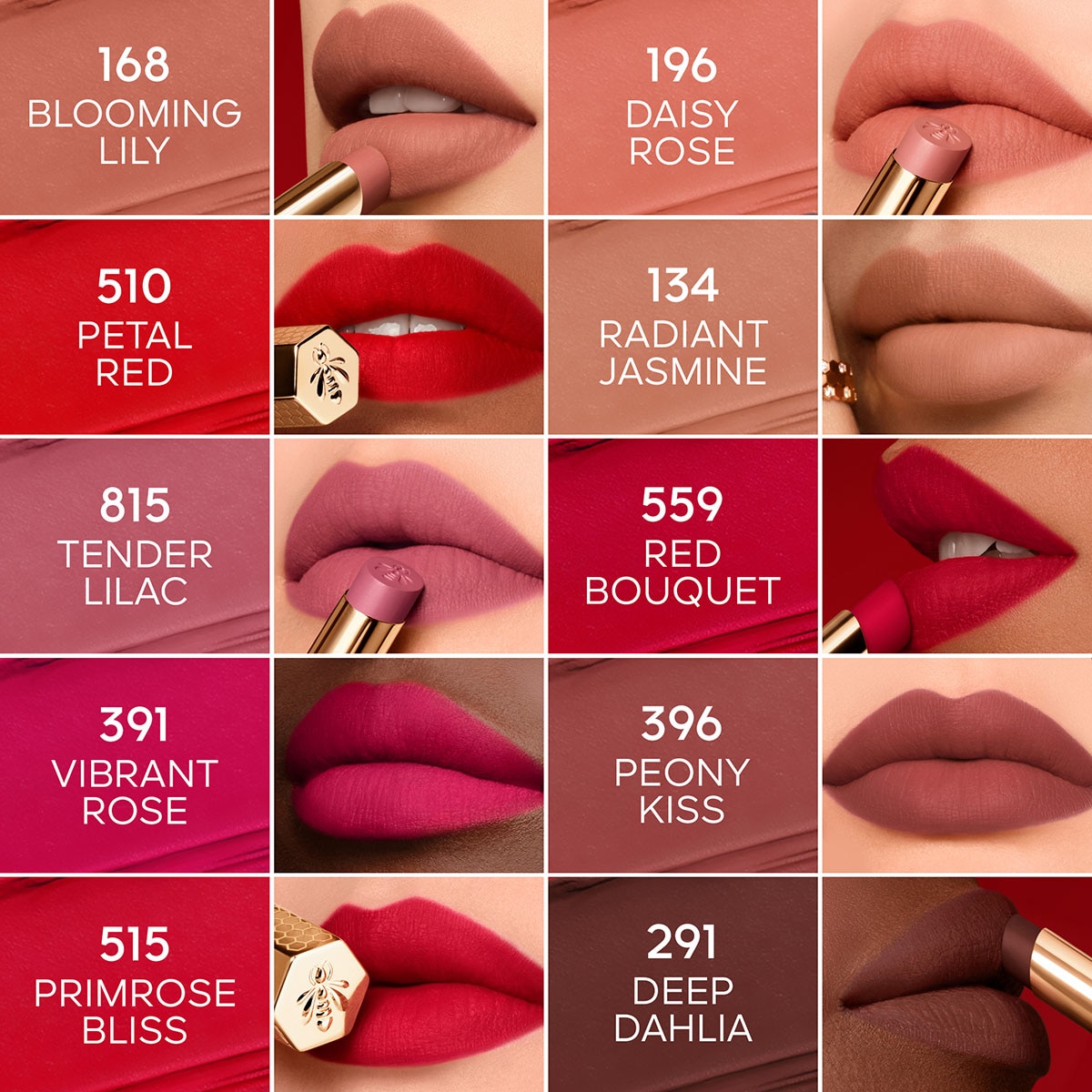 KissKiss Batom Intenso com Infusão de Mel – Recarga 599 RED ASTER-6