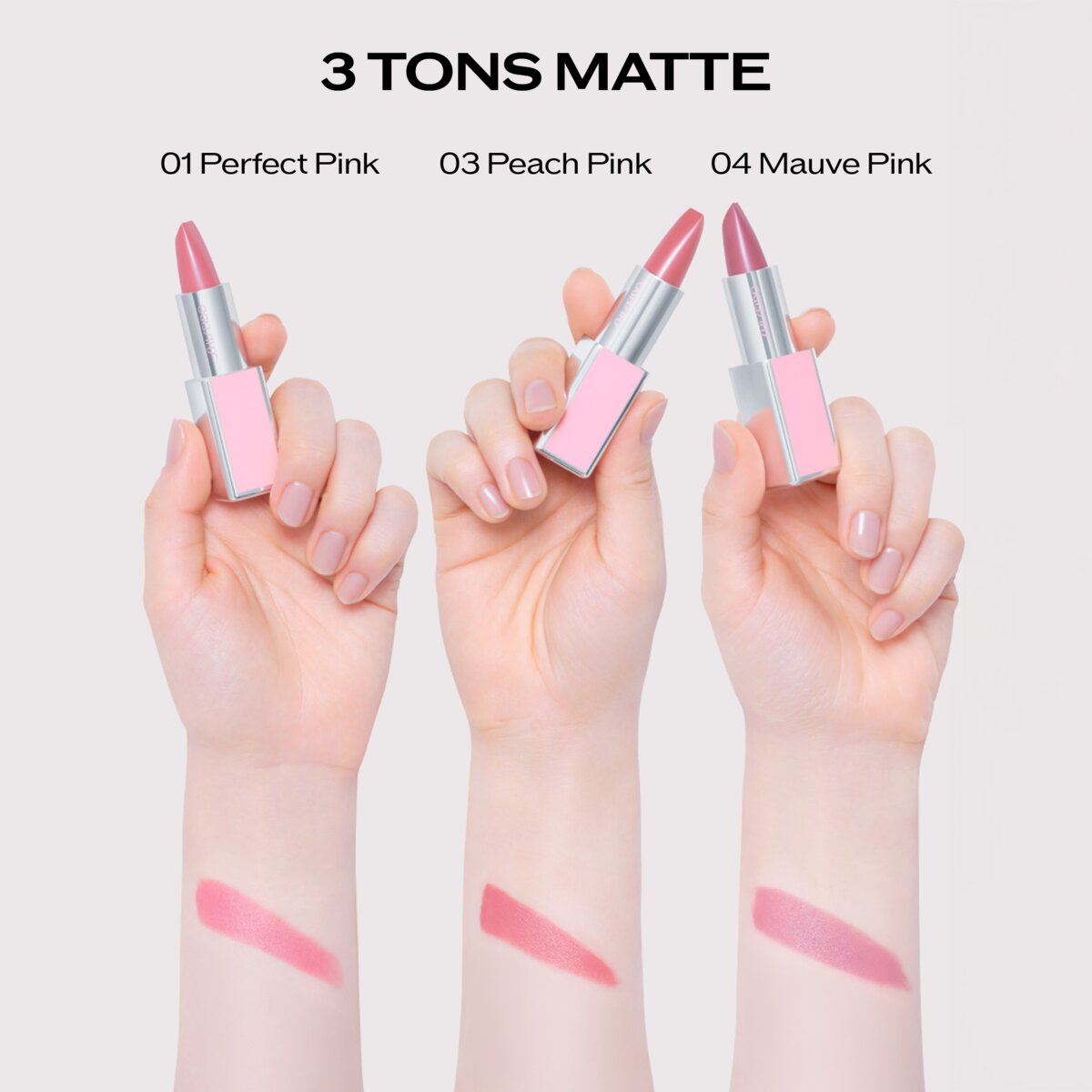 Batom Technosatin Gel GALAXY PINK-4
