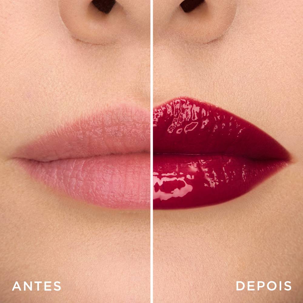 Gloss Labial L'Absolu Rouge Glaze Tintation 712 CHERRY BOMBASTIC-3