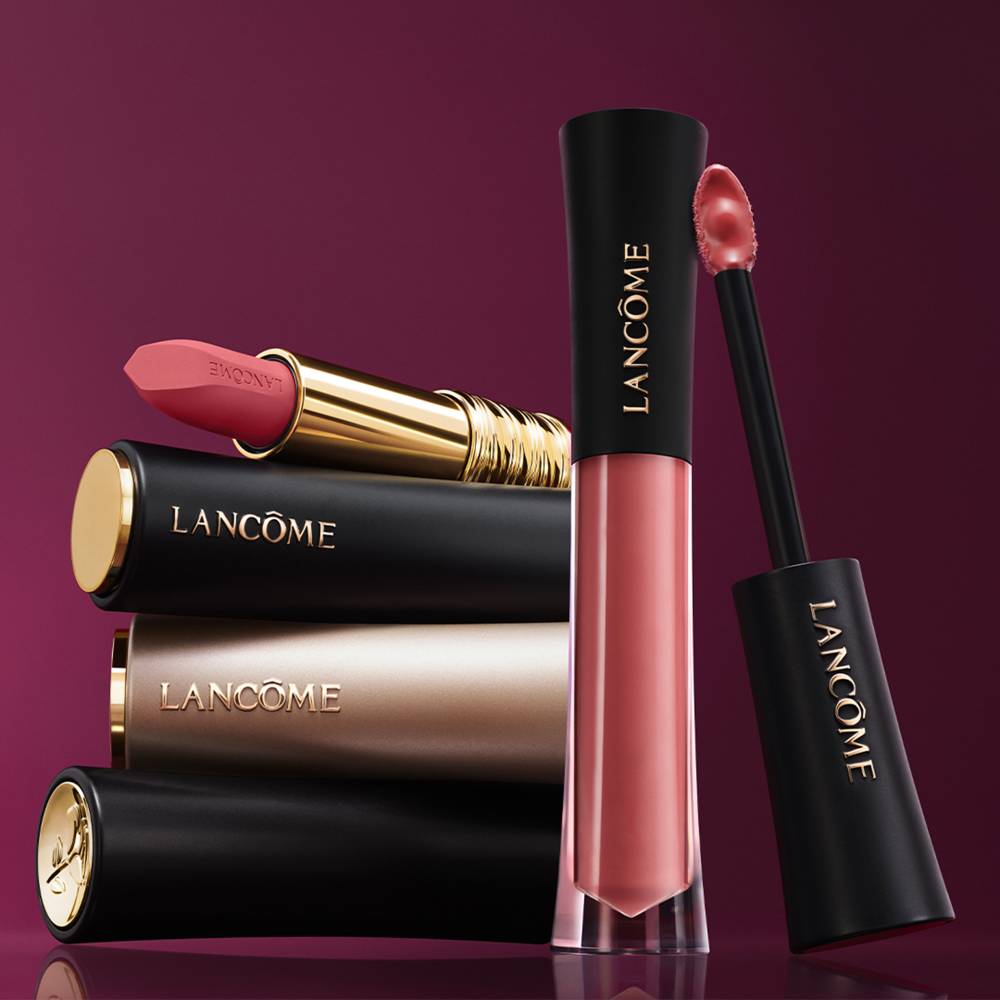 Gloss Labial L'Absolu Rouge Glaze Tintation 712 CHERRY BOMBASTIC-9