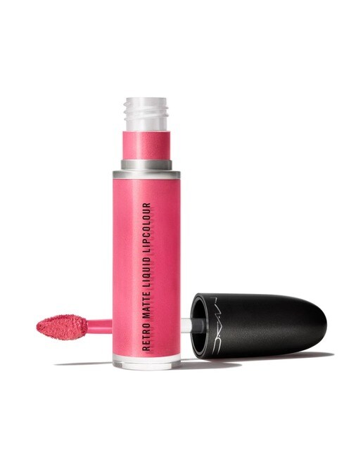 Batom Retro Matte Liquid Lipcolour Metallics - 5 ml Metallic Rose-1