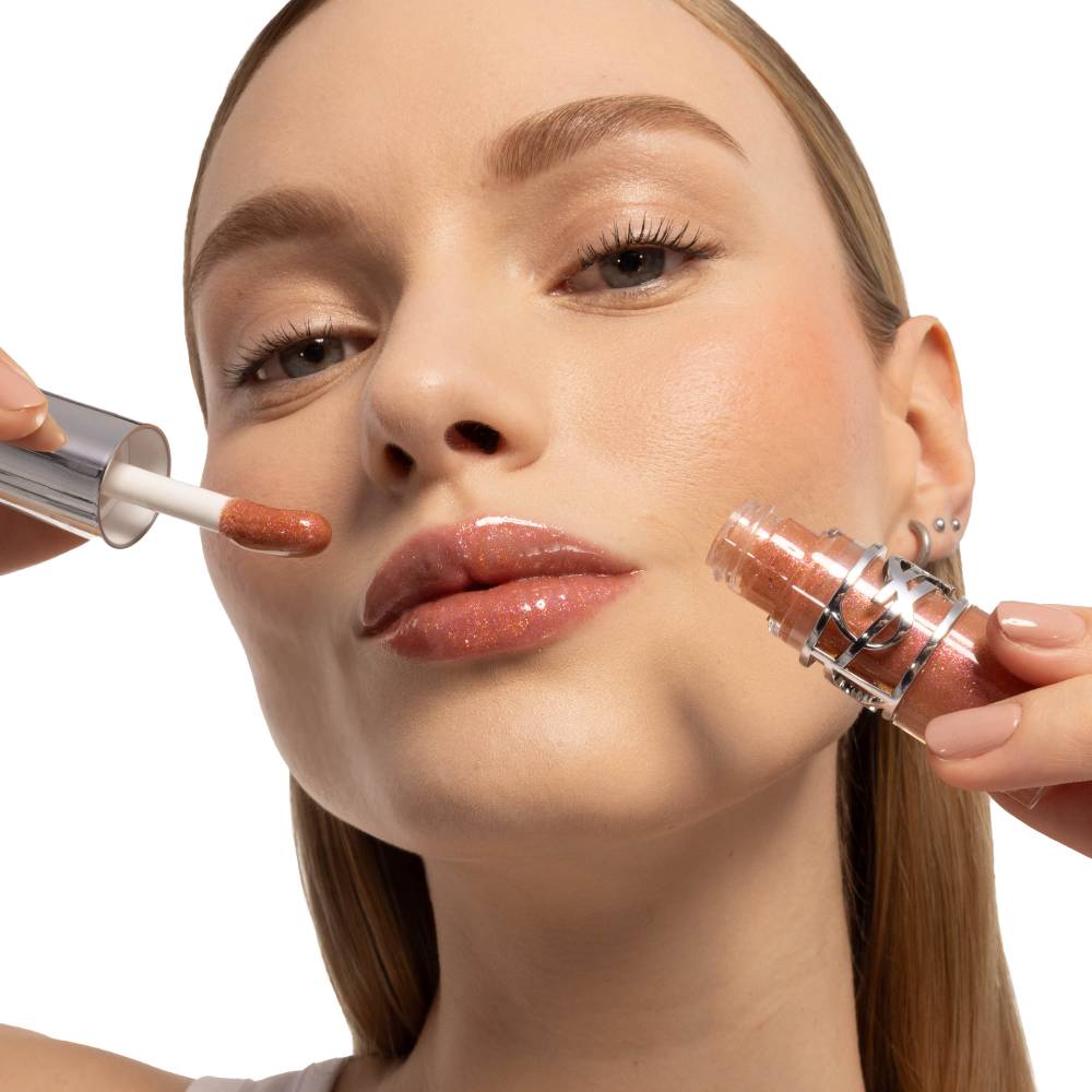 Batom Loveshine Plumping Lip Oil Gloss 12 Honey Moon-10