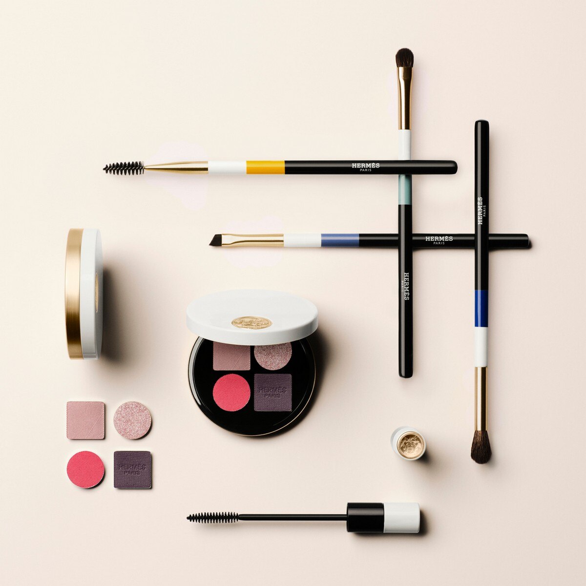 Palete de Sombras Ombres d'Hermès  - 3 g 1 Ombres pétales-10