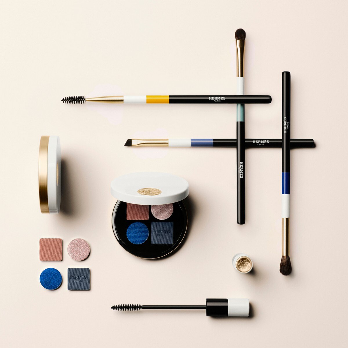 Palete de Sombras Ombres d'Hermès  - 3 g 4 Ombres Marines-10