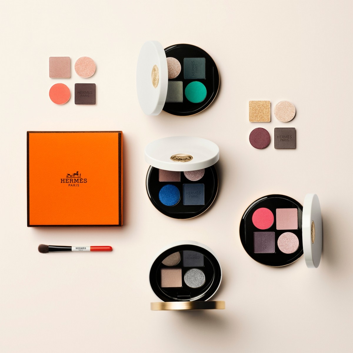 Palete de Sombras Ombres d'Hermès  - 3 g 5 Ombres Fumées-9